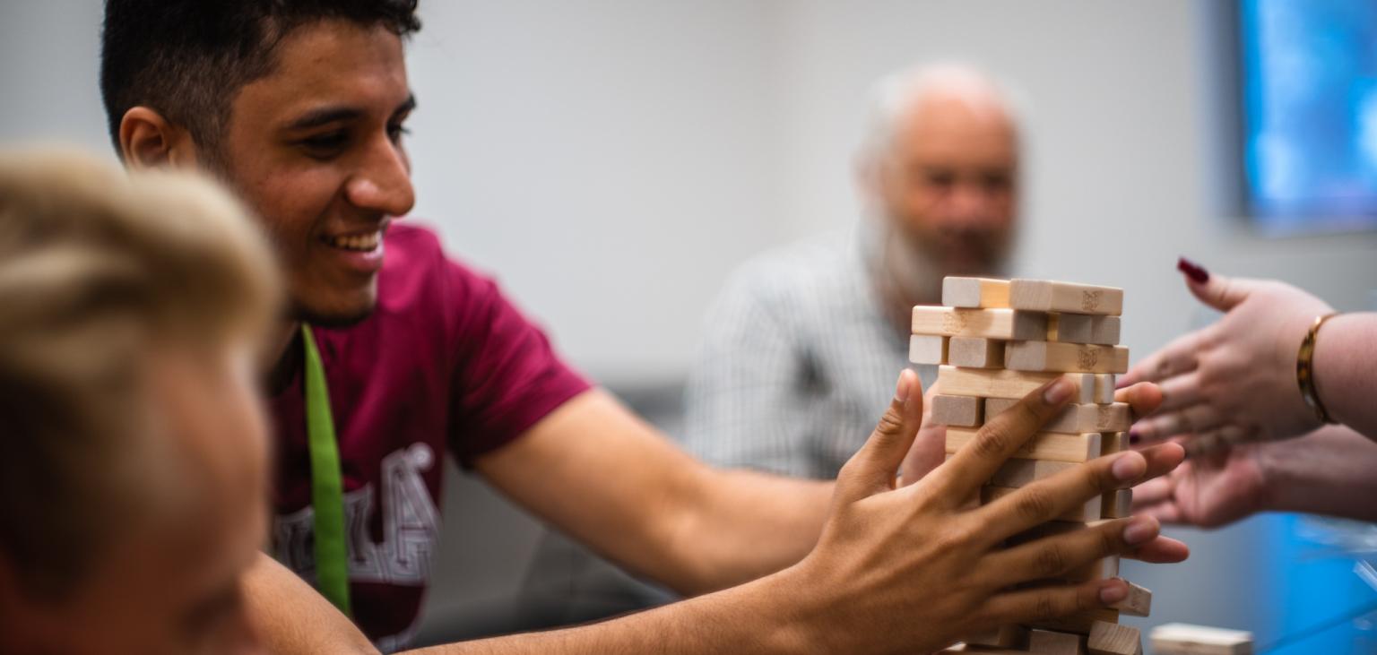 Playing Jenga 