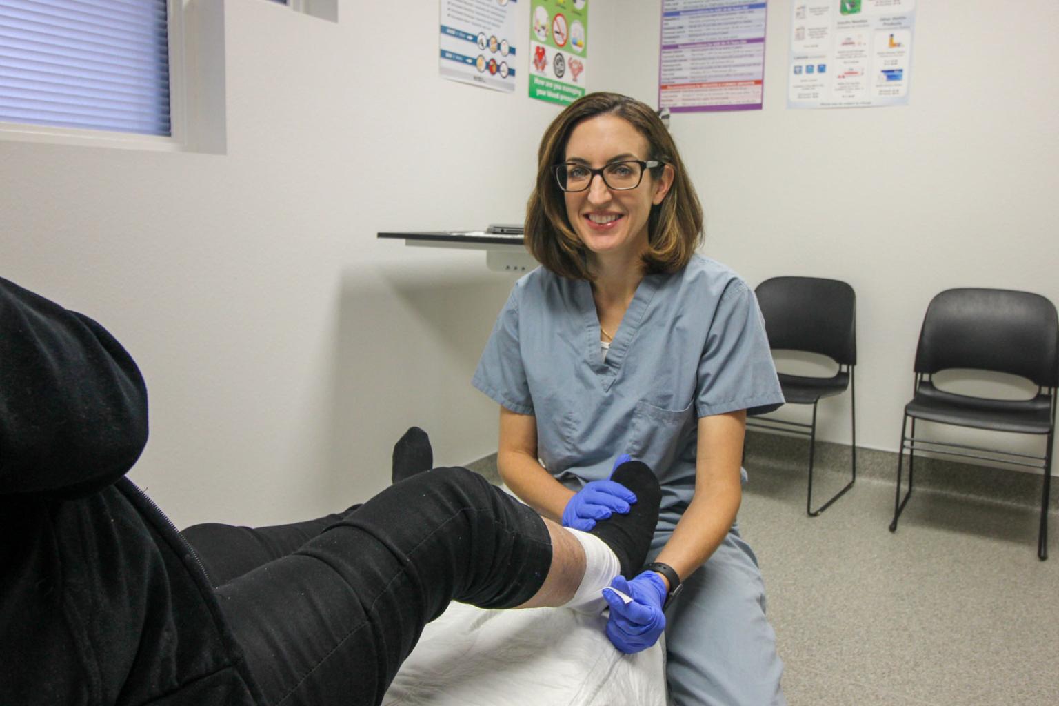 Erin Tharalson, SVdP Wound Care Director