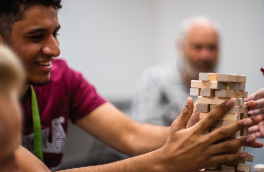 Playing Jenga 