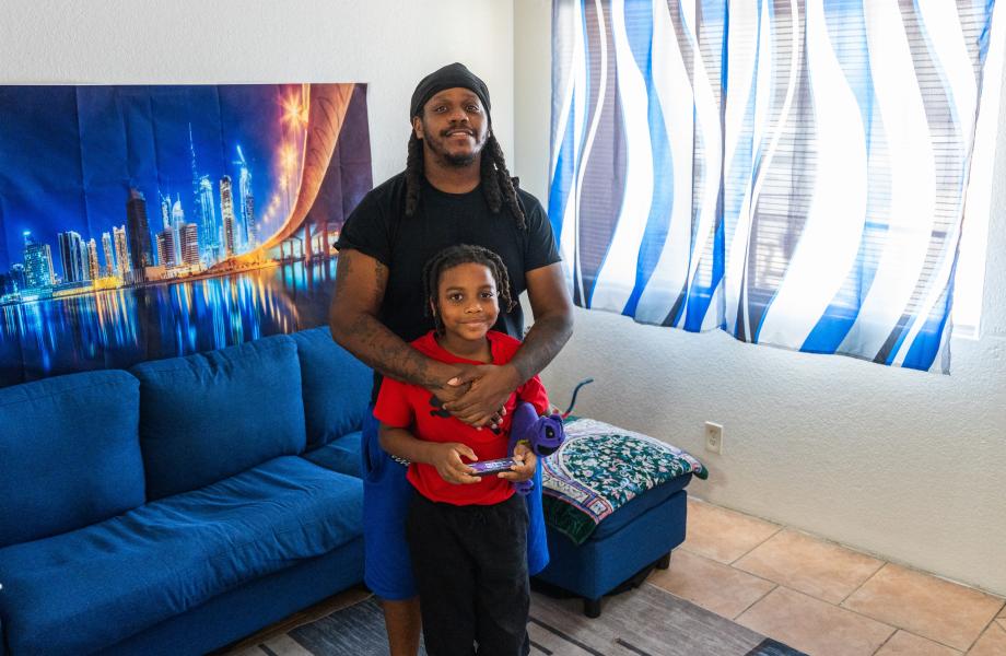 Quentin and son header 1