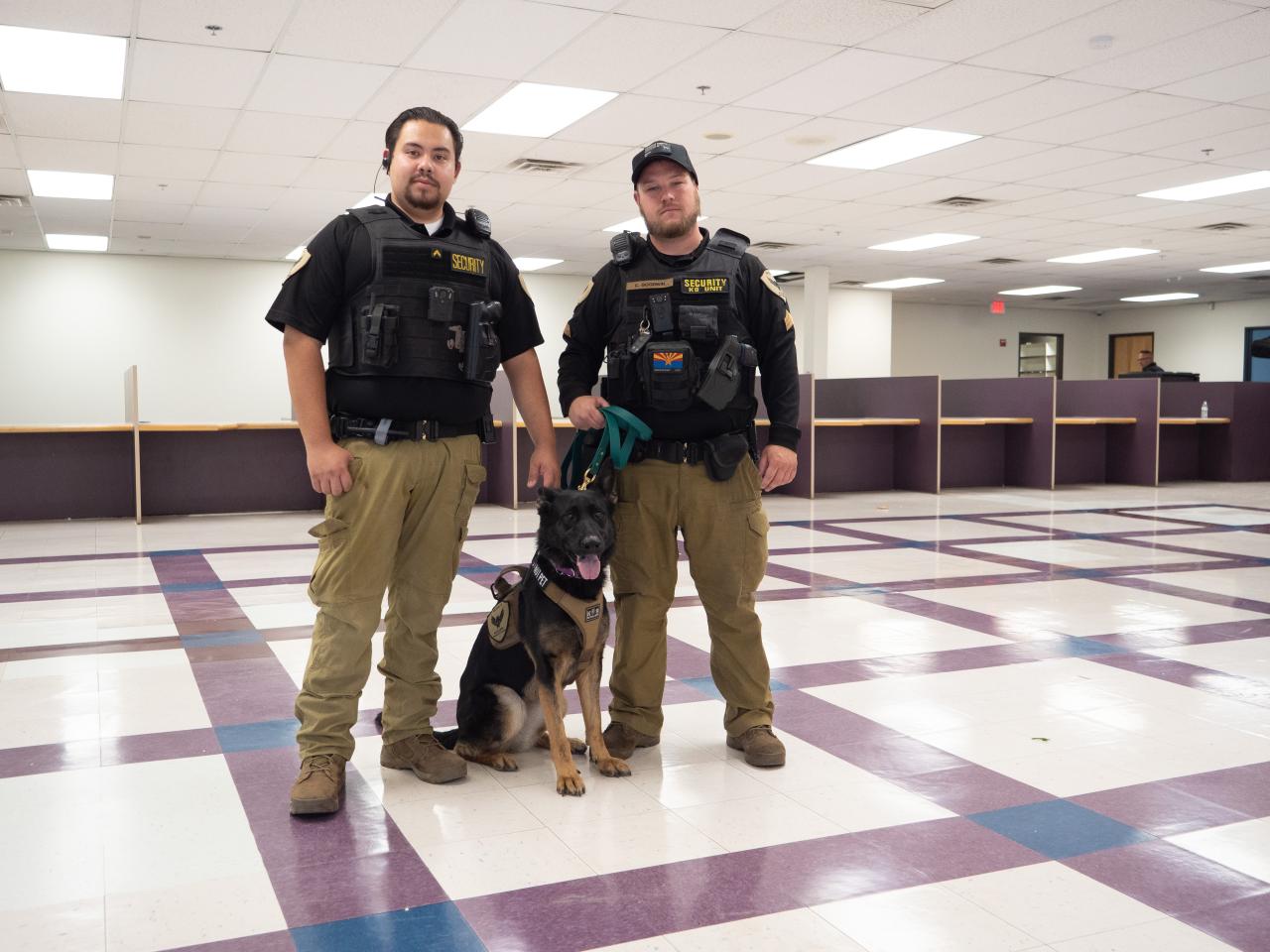 Washington St. shelter security