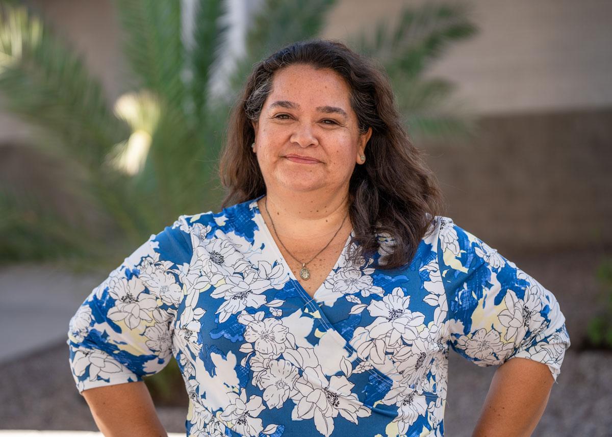 Irma Leyendecker, director of Vincentian Engagement Support Services