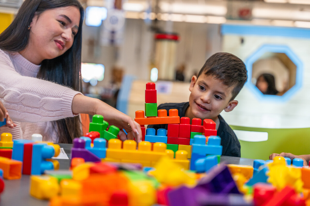 Josue with his tutors 